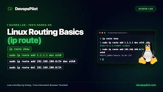 Linux Routing Basics (ip route) - Guided Lab | DevopsPilot