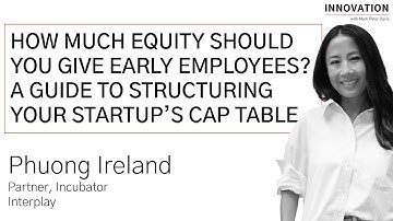 How Much Equity Should You Give Early Employees? A Guide to Structuring Your Startup’s Cap Table
