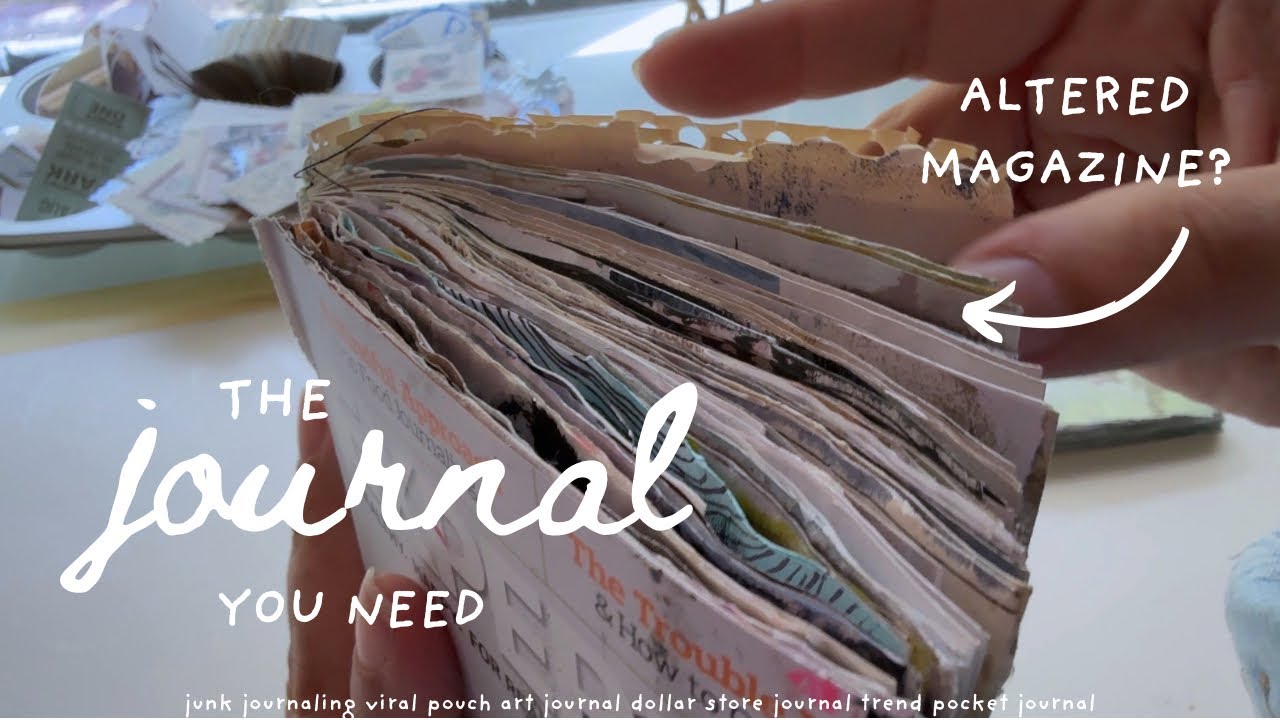 😱 Altered Magazine Journal Flip Through!