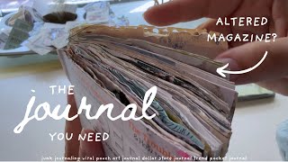 😱 Altered Magazine Journal Flip Through!
