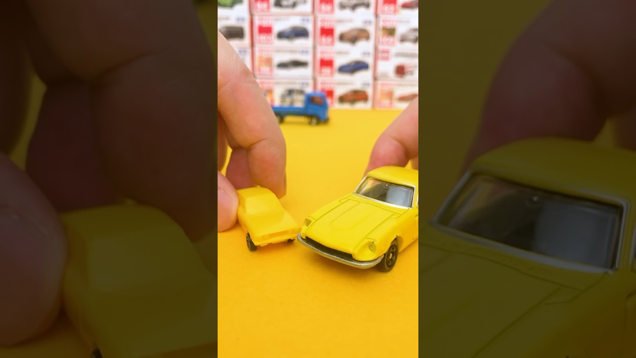 The Yellow Car’s Little Friend💛 Tomica & Hot Wheels Friends