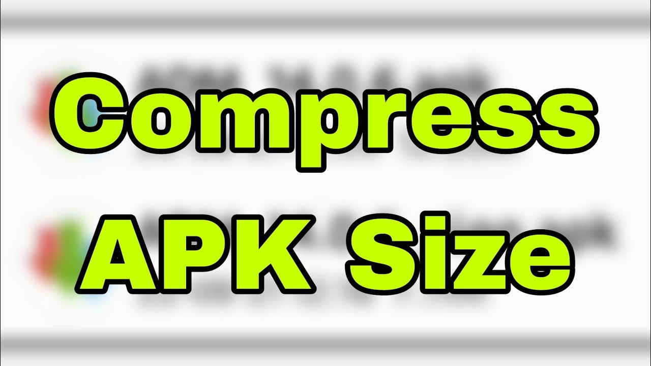 How to Compress APK Size [ UltraZip ] - YouTube
