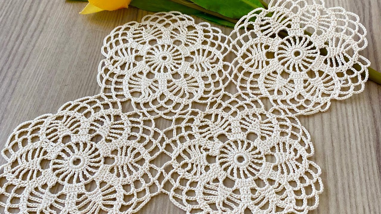 Simple, Stylish and Elegant Crochet Motif Pattern❗️Step by Step Tutorial for Beginners