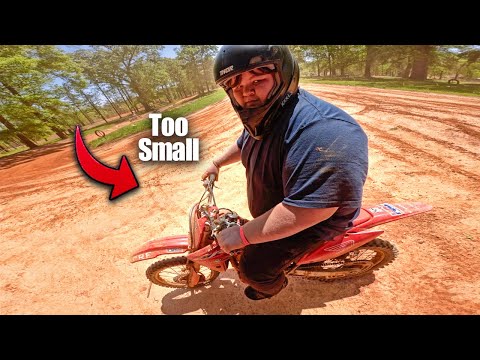 He Bought A Tiny Dirt-Bike!