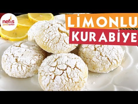 Limonlu Çatlak Kurabiye - Kurabiye Tarifleri - Nefis Yemek Tarifleri