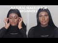 EASY NATURAL BEGINNER MAKEUP FOR DARK SKIN