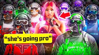 #1 Ranked Girl Says Shes Pro Level.. So We Made Her Prove it