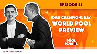 Irish Champions Day World Pool Preview | Olivia Kold | Pool School | Episode 21 | Tote