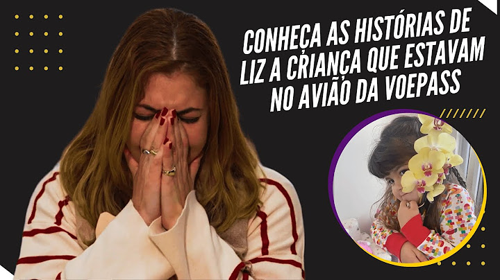 Conheça as histórias de Liz a criança que estavam no avião que caiu em Vinhedo