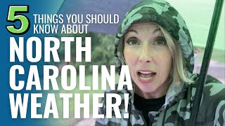 Five Things You Should Know About North Carolina Weather!