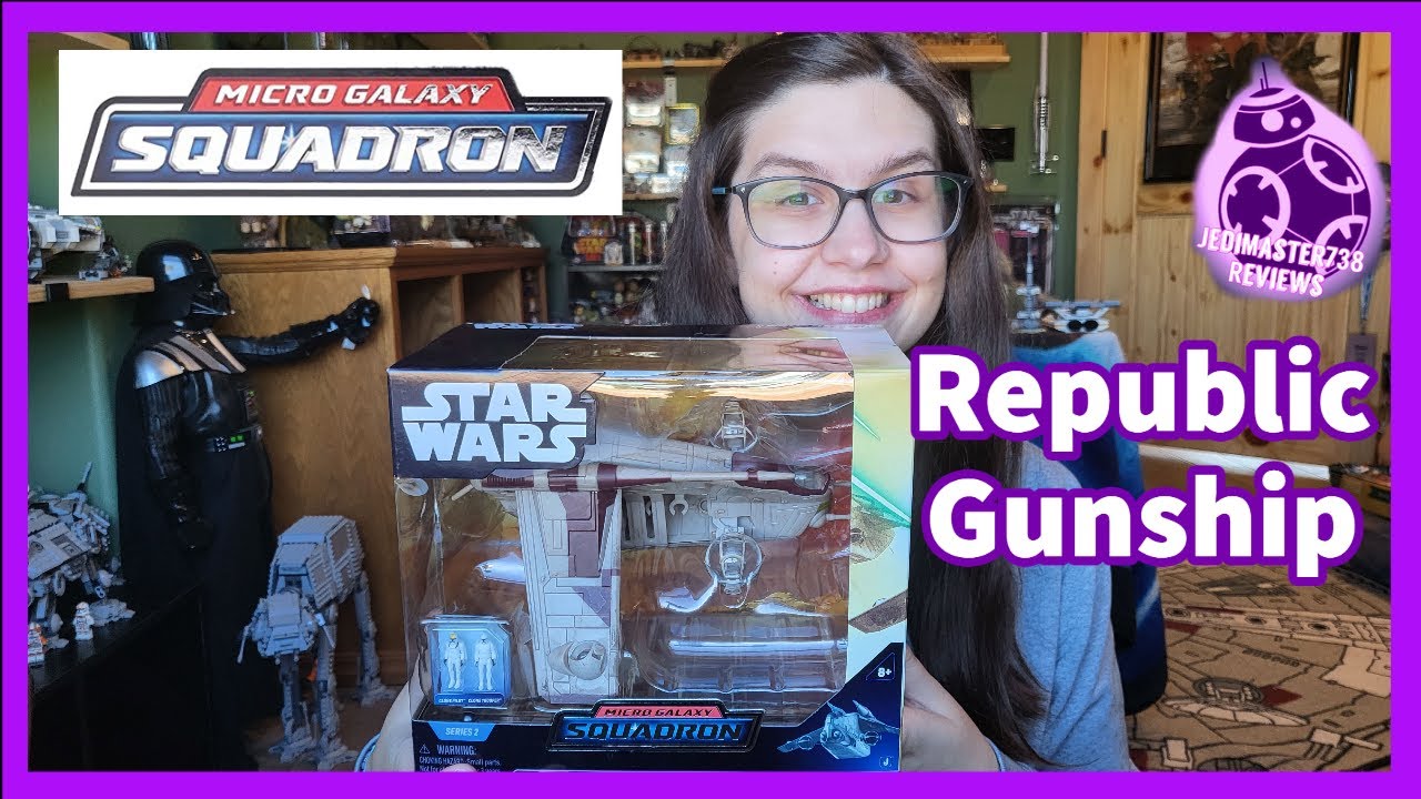 Star Wars Micro Galaxy Squadron Series 2: Republic LAAT Review