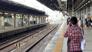 EF210 153号機牽引トヨタロングパスエクスプレス 1554レ名古屋2番線通過