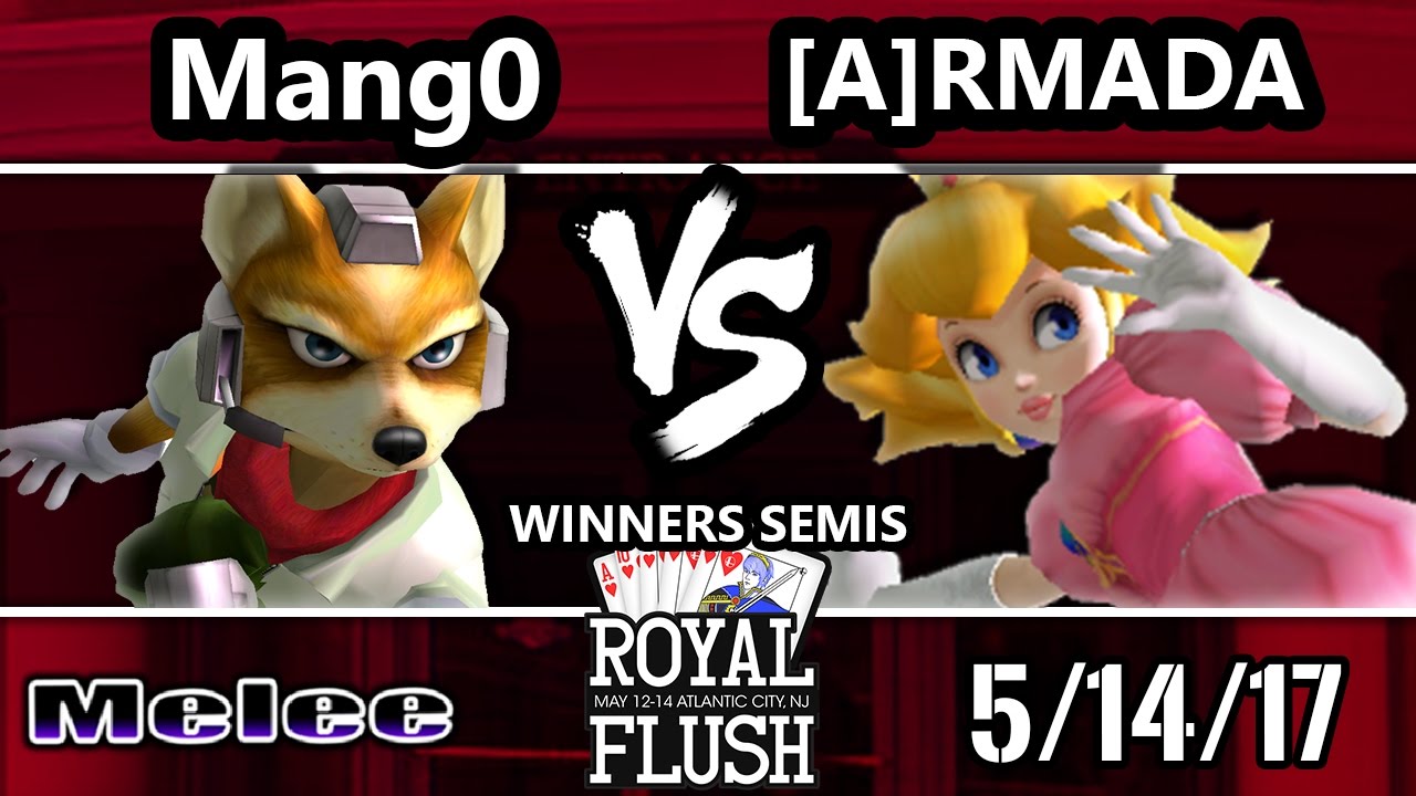 Royal Flush SSBM - [A] Armada (Peach) Vs. C9 Mango (Falco) Smash Melee ...