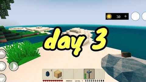 MINI BLOCK CRAFT SURVIVAL || DAY 3 || GAMEPLAY || TIGER YT ||