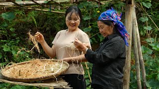 A rainy day: May listened as her grandmother shared a traditional folk remedy