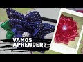 FACA VOCÊ MESMO: Como fazer flor de fita de cetim