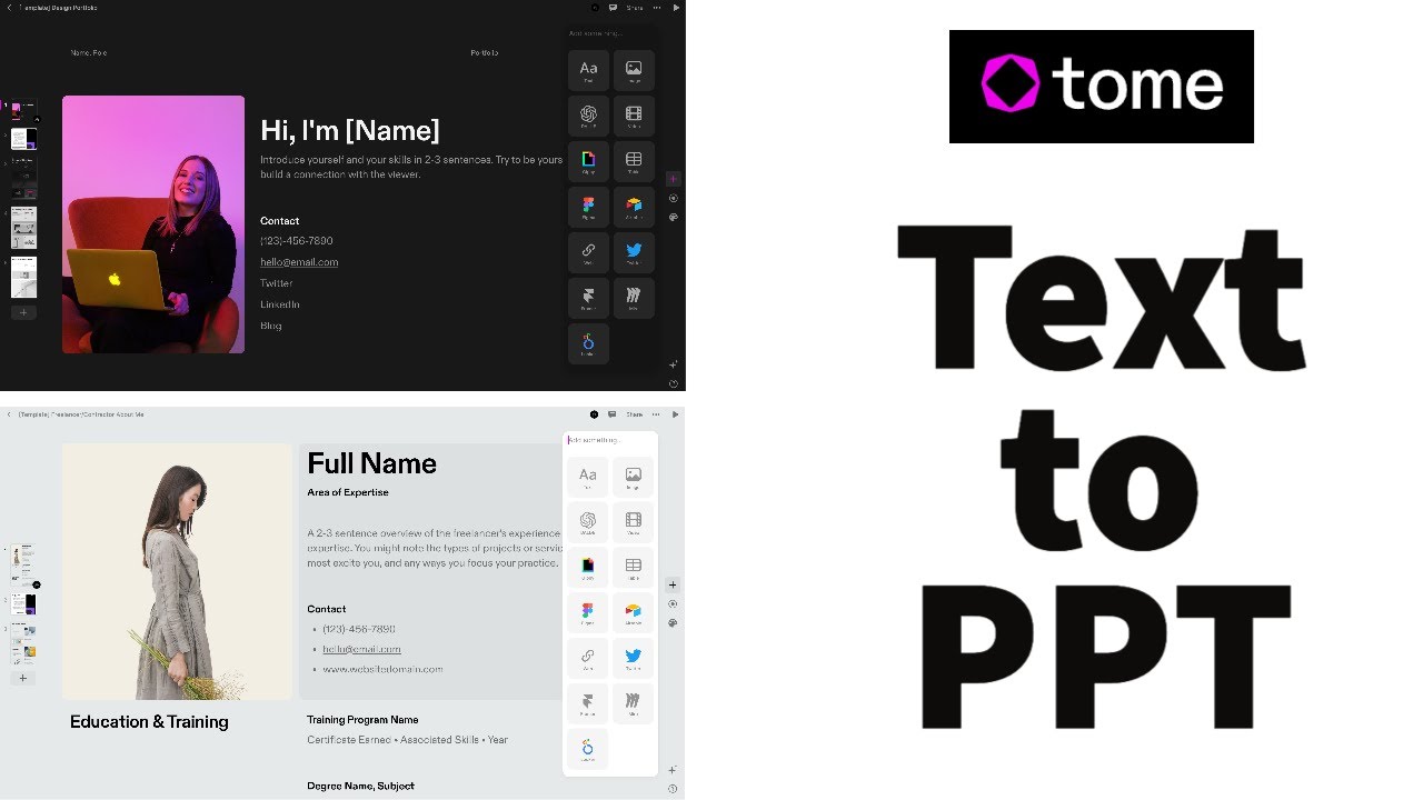 tome.app ppt presentation