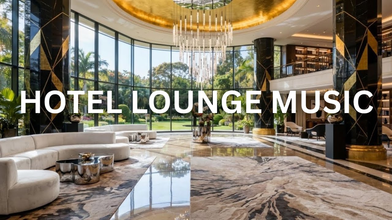 Hotel Lounge Music 🎷Elegant Jazz Saxophone & Piano for Relax and Unwind