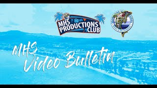 MHS VIDEO BULLETIN: January 5, 2022