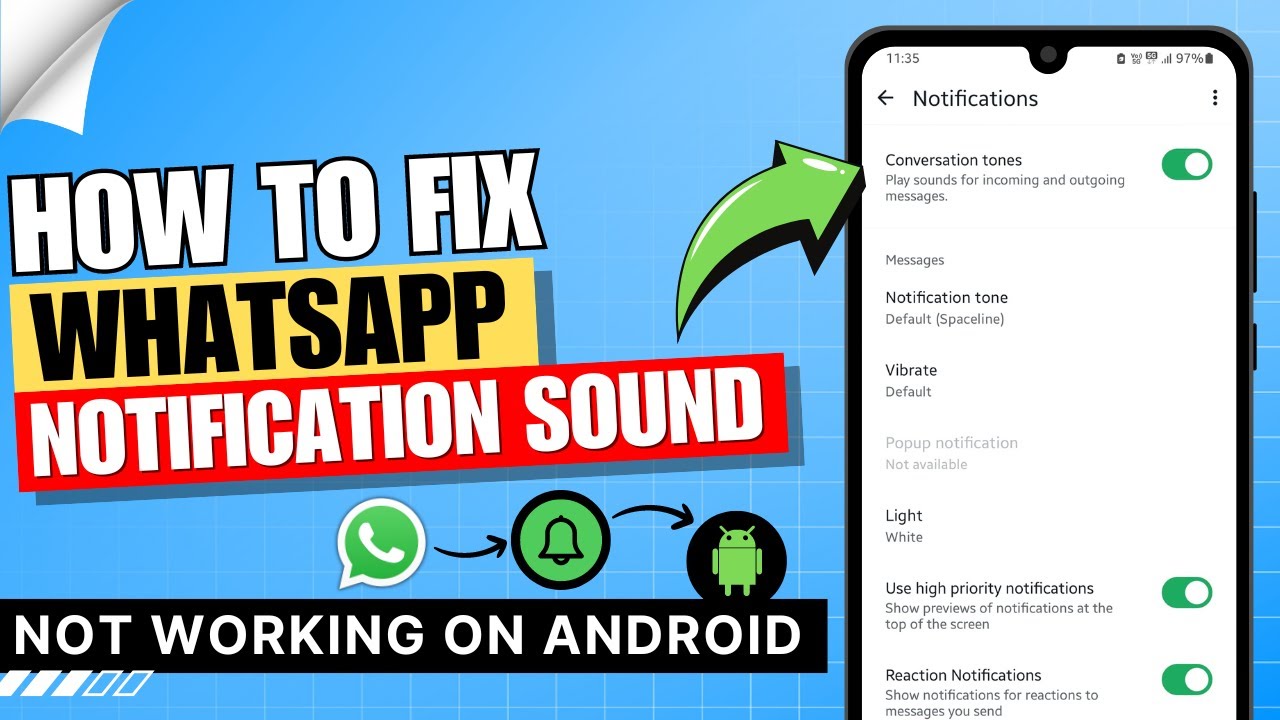 How to Fix Whatsapp Notification Sound Problem Solve Whatsapp ...