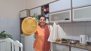  Alegria na Simplicidade✨️| Colheita, Crochês Novos & Receita Fácil 