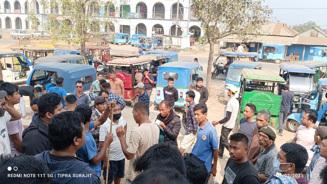 Khumulwng e rickshaw society work Camp