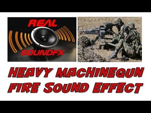 Heavy Machine Gun Fire In Warzone Sound Effect RealsoundFX