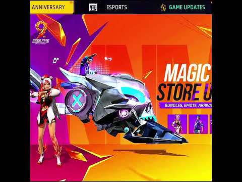 OB54 update agya aur magic cube me arival animation💀FREEFIRE FUNNY MOMENTS| #funny #freefire #shorts