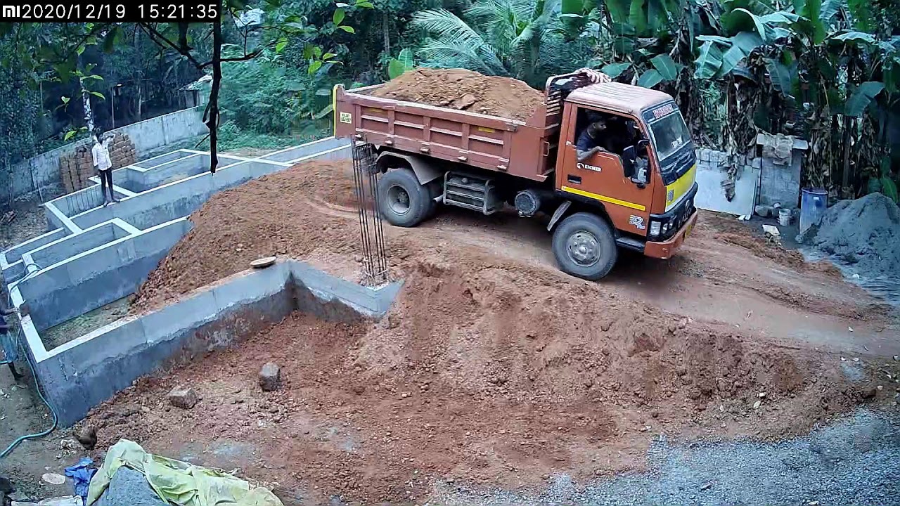 Home Construction - Part3 | തറയിൽ മണ്ണ് നിറക്കൽ