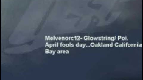 First Glowstringing Video - melvenorc12 - 2006-04-01