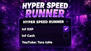 Celebrity [⚡INF] Hyper Speed Runner Script - Infinite Cash, Level Wealth