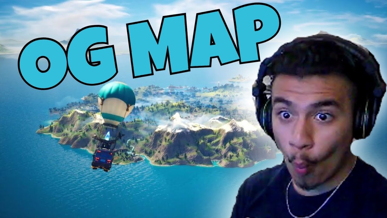 The OLD Fortnite Map is BACK YouTube
