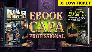 Capa de Ebook Profissional com IA e a Foto do seu Expert (Grátis)