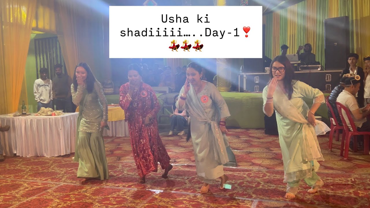 Usha ki shadii hai bhai!!!!!💕💕|| or nachne ka time hai bhai!!!!💃💃💃|| USHA WEDS SHUBHAM❤️||