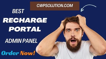 Recharge Portal  5 Admin Panel   || Best Source Code | 2023-24  Source Code @cwpsolution