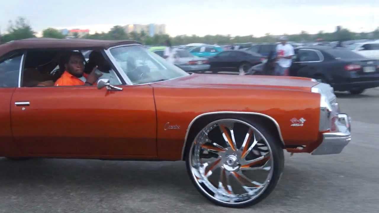 CHEVY DONK VERT ON 30" ASANTI'S!!!