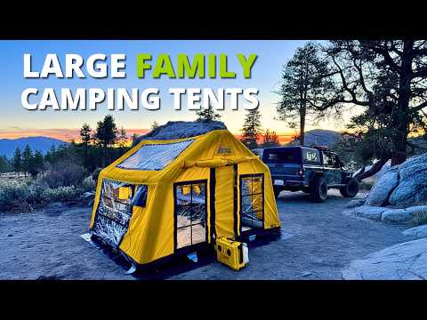 10 Large Family Camping Tents for Ultimate Camping