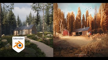 Creating realistic architecture and environments in Blender - Beginner tutorial