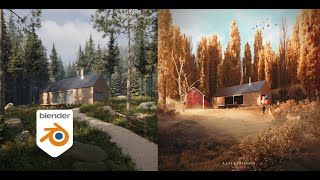 Creating realistic architecture and environments in Blender - Beginner tutorial