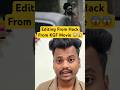 Viral Editing Hack From South Movies in KGF 🤯😱| Video Editing Tips and Tricks #edit #shorts #kgf