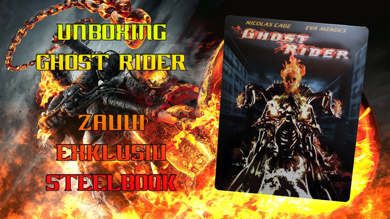 Unboxing - Ghost Rider - Zavvi exklusiv Steelbook