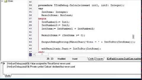 Técnicas de debug em Delphi I