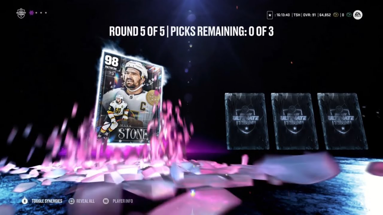 *INSANE PACK LUCK* ICON & DRAFT GEMS CHOICE PACKS! | NHL 23