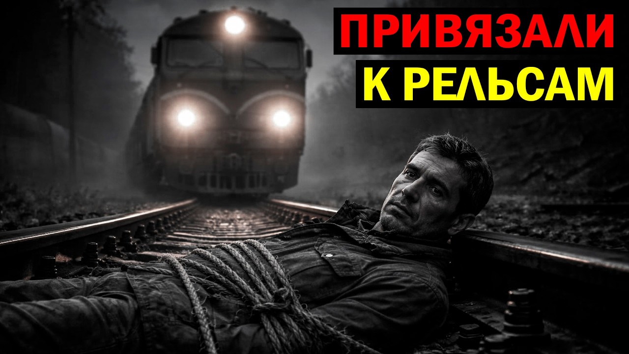 ОН УВИДЕЛ ТО, ЧТО НЕ ДОЛЖЕН БЫЛ... Его решили раздавить поездом