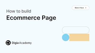 How to build Ecommerce page in Digia | Step-by-Step Tutorial | Digia Academy