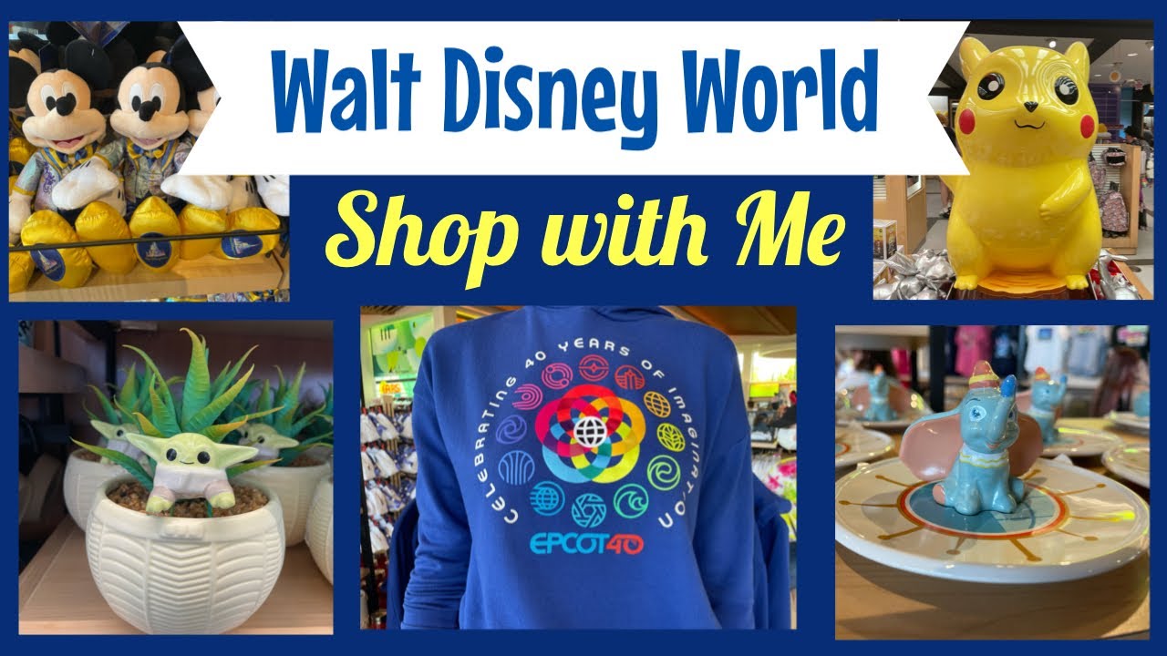 Walt Disney World SHOP WITH ME 2022 🔹11/09 EPCOT - Creations, UK Shops, Japanese Store, Christmas🎄