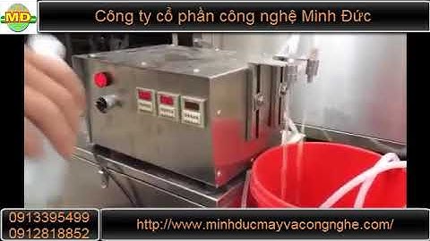 Máy chiết dịch sệt cô đặc -  CTCP Công Nghệ Minh Đức