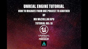 10  Unreal Engine 5 Tutorial How to Migrate from one project to another | @apuart786