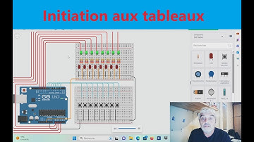 Arduino et modélisme en partant du début # 11 Les tableaux