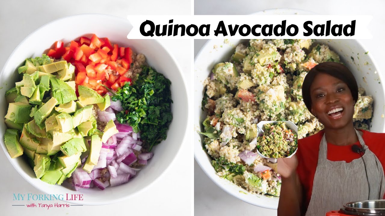 Quinoa Avocado Salad Recipe - YouTube